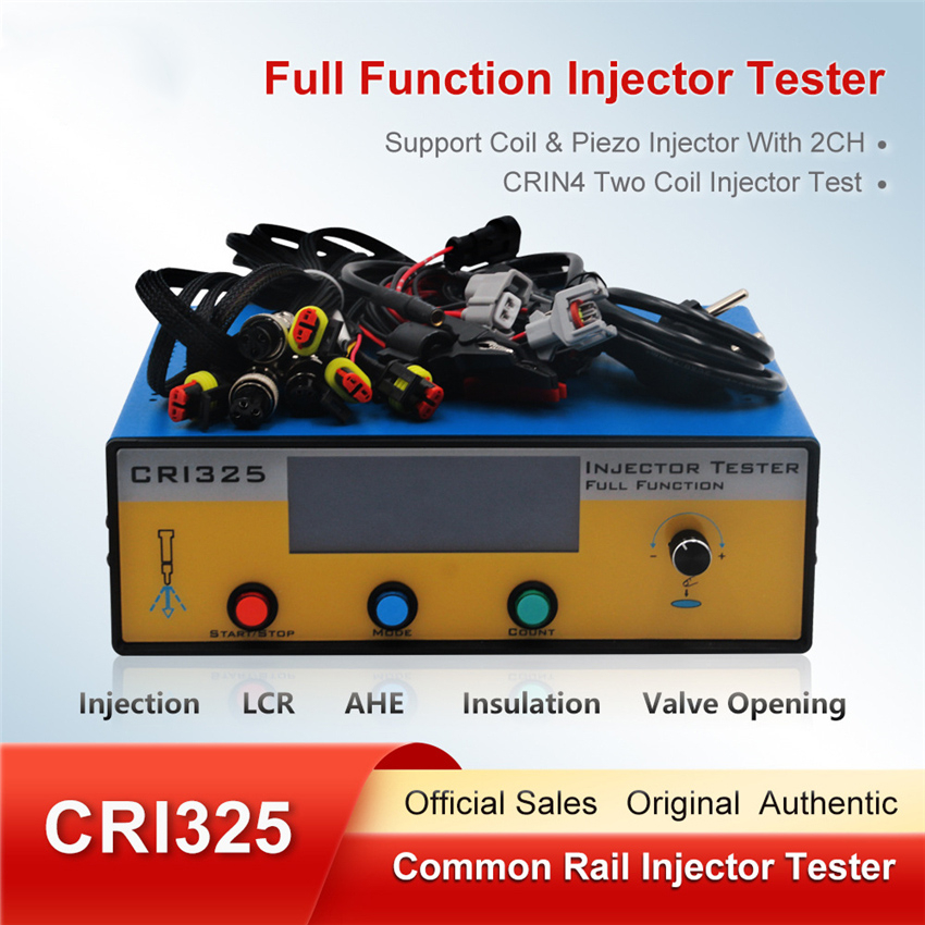 Fuel Injector Tester - CRI325 Full-function Common Rail Injector AC100-240V