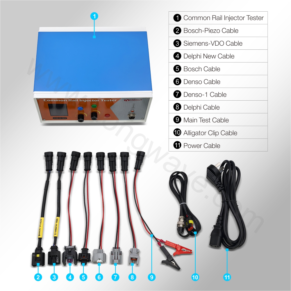 HWAUT CR-C V3 Common Rail Inje - Fuel Injector Tester 评论和价格