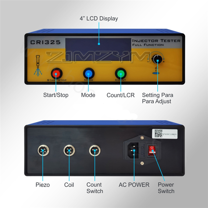 CRI325 Full-function Common Ra - Fuel Injector Tester 评论和价格