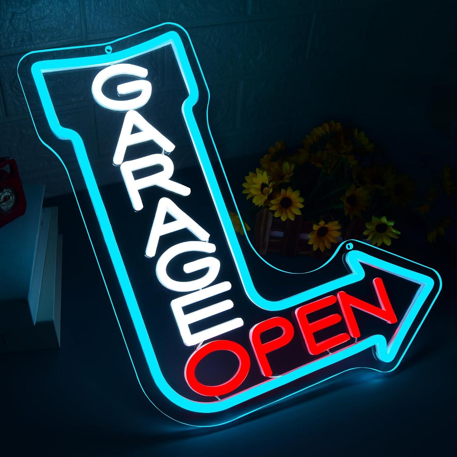 Garage Open Arrow Neon Sign Us - Auto Repair Shop Open 评论和价格